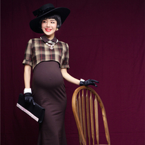New Korean version of the movie Pregnancy Maternity Dress Pregnant Women Write Real Clothing Fashion Pregnant Woman Photo Mommy Photo Costume Suit