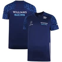 F1-WILLIAMS 2021 Team Training Jersey Training Short Sleeve Europe