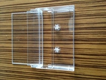 New standard audio tape plastic outer box high transparent thickened hard box 1 1 yuan 1 box