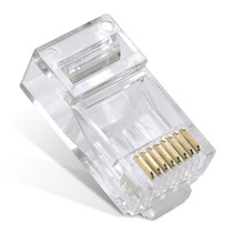 Edson ultra-six crystal head pure copper gold-plated unshielded network cable RJ45 Crystal Head Gigabit 8-core CAT6