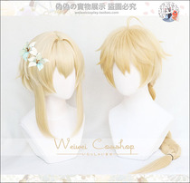 (Pseudo-pseudo-home)Original god player protagonist Traveler male and female I empty screen cosplay wig