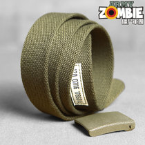 German German public military version of the original outdoor casual pure copper multifunctional tactical canvas Inner Belt jeans belt