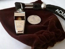 ACME 60 5 solid copper nickel-plated whistle football training teacher teaching physical education whistle referee whistle