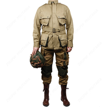  World War II US Army M42 paratrooper uniform 101 82 airborne division airborne suit for training uniform War film and television reenactment