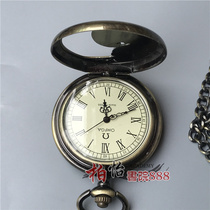 Antique pocket watch mens mechanical watch antique Miscellaneous classical mechanical watch craft ornaments portable Chinese old copper watch