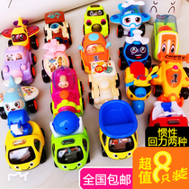 Baby baby girl aircraft engineering vehicle children back force inertia small toy car kindergarten gift wholesale