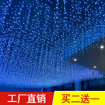 LED Festoon flashing light Ice Lights Full Star lights Home Curtains Light Patio Waterproof Fields Garden Wind Decoration Waterfall Lights