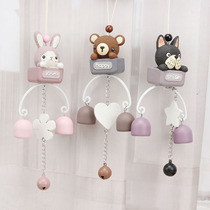 Cute Japanese wind chime hanging Bell pendant creative girl heart New Year girl room door decoration birthday gift