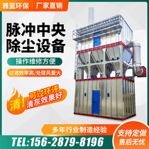 Central Dust Removal Equipment Cloth Bag Type Pulse Dust Collector Woodwork Workshop Dust Dust Collection Industrial Environmental Protection Dust Suction System