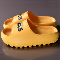 Thick-soled slippers for women in summer wear household non-slip bathroom bathing couples at home men step on shit cool slippers in summer