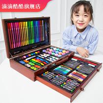 Drawing Tool Set Children's Painting Color Pen Gift Box Pupil Brush Baby Art Children's Watercolor Pen Customization