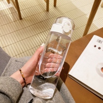 Sports water glass large capacity high face value fitness bomb cover with tea partition portable female high temperature resistant student space cup boys