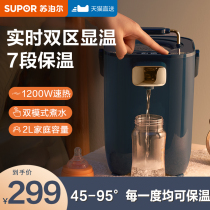 Su Pool Home Electric hot water bottle multifunctional small kettle thermostatic intelligent insulated integrated electric kettle 2L