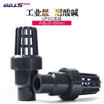 PVC bottom valve water pump check valve flower basket head plastic water pipe pumping fish tank terminal check valve UPVC Pipe fittings