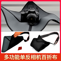 SLR camera 100% cloth micro single lens protective cover photographic equipment wrapping cloth inner container storage bag thickened waterproof