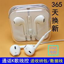Universal vivoY3 mobile phone headset Y37A L Y937 Y35 Y35A Y35L wire control with Wheat Original