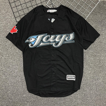 American baseball uniform thin hip-hop jersey short-sleeved cardigan jacket men and women street hiphop jersey large size T-shirt