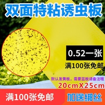 Small Black Fly Yellow sticky worm board yellow board double-sided insect board Orchard Board blue board slime insect fruit fly paste fly paper