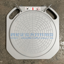 40*40*5cm Wheel alignment corner plate trolley Magnesium alloy corner meter lift Large shear tool turntable