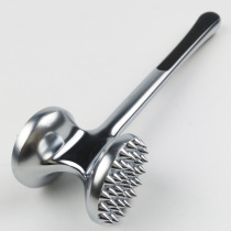 Double Sided Pine Meat Hammer Stew Hammer Sub Tender Meat Needle Stainless Steel Zinc Alloy Smash Beat Pig Pickpocket Germany Hammer Meat Hammer Tool