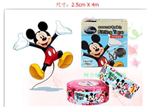 Sunshine Bowl Pots Disney Mickey Minnie Finger Back Sticker 2 5cm X 4m