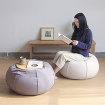 Cushion ground round futon lazy cushion Japanese tatami mat home bay window cushion thickened sitting Pier