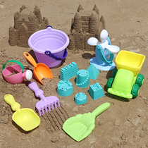 Childrens baby bath toys play water swimming play sand sand digging tools shovel beach toy set Boys and Girls