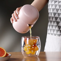 Simple manual juicer Small portable pomegranate squeezer Orange orange juice lemon hand press fruit squeezer