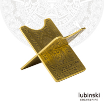 LUBINSKI Rubinski Cigar Holder Portable Metal Single Mini Cigarette Retro Accessories Tool Metal