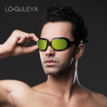 LO GULEYA new swimming goggles electroplating adult swimming glasses anti-fog waterproof HD men and women diving equipment