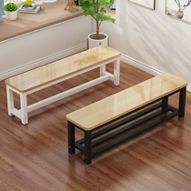 Shoe changing stool against wall household bed tail bench bench bathroom dressing room gym rest stool dining table stool long stool
