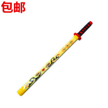 Bamboo Wood Green Dragon Wu Sword Childrens Toys Stage Props Weapons Scenic Park Temple Fair Hot Sale