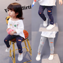 Girls bottom pants Autumn section Childrens baby girl baby girls pants pure cotton baby boy autumn clothes female baby pants Spring and autumn outwear