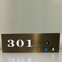 Hotel electronic house number Door display house number