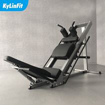 Commercial inverted pedal machine squat machine Huck squat machine leg strength fitness equipment 45 degree squat machine