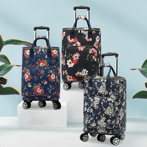 Universal wheel cart Folding hand trolley Portable shopping cart Lightweight artifact Vegetable shopping cart Small pull cart Waterproof rod bag