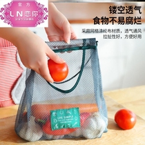 Storage bag hanging kitchen mesh bag storage bag moisture-proof breathable onion fruit and vegetable storage hanging bag vegetable bag