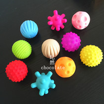 Baby puzzle ball baby Enlightenment early education toy perception variable ball combination soft glue ball
