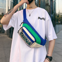 Fanny pack Mens boomer summer new mens chest bag transport Single Shoulder Bag Tide Mens Bags Sloped Satchel Country Tide