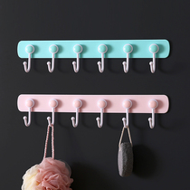 Strong adhesive hook Sticky hook door back wall without trace nail-free hook kitchen bathroom creative wall hanging