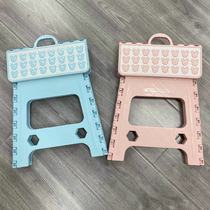 Portable plastic folding chair folding stool for Home Children