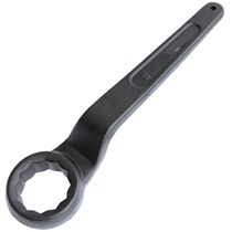 New heavy-duty single-head percussion ring wrench large-size elbow ring wrench 30 32 36 41 46 150m