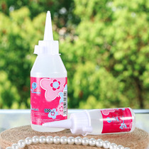 30ml alcohol glue non-woven hemp rope button painting glue Children DIY polypholon handicrafts transparent soft glue