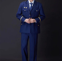 Spring and Autumn new trousers regular service Emergency men and women Universal lining rescue shirt fire blue jacket fire suit