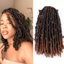 Crochet Braids Goddess Pre-Looped Bob Locs Pre-Twist high temperature Silk