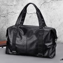 New shoulder bag mens oblique cross-bag mens backpack large capacity trend mens bag solid color zipper handbag shoulder