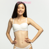 6IXTY8IGHT 68 summer new lace no rim detachable shoulder strap lace underwear bra female BR11001