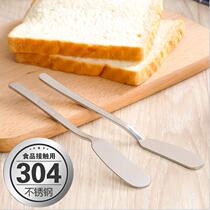 butter knife spatula dessert spread jam knife kitchen knife thickened 304 stainless steel household single western knife