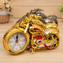 Birthday June 1 Childrens Day gift to send children boys motorcycle alarm clock ornaments Student bedroom bedside clock