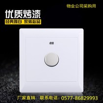  Concealed type 86 corridor two-wire touch delay switch panel sensor switch Property control LED energy-saving lamp